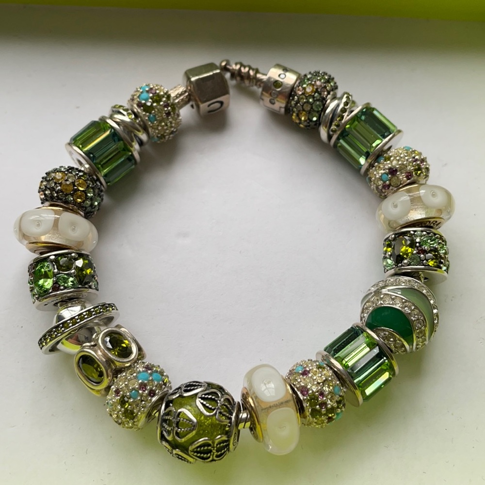 Green Chamilia bracelet